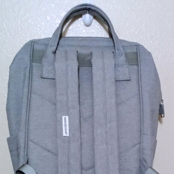 SWISS GEAR GREY LAPTOP BACKPACK WTRA-14-JH-3106   J-28   VSC-83 - Picture 3 of 11